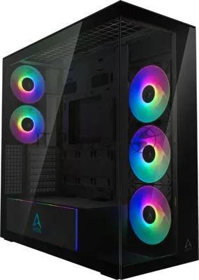 Компьютерный корпус Arctic Cooling ARCTIC Xtender (Mirror Black) арт. ACPCC00018A