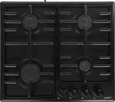 Газовая варочная панель Vitek VGH 6410 MBK черный