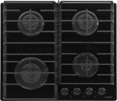 Газовая варочная панель Vitek VGH 6420 BG стекло черное