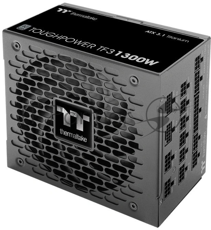 Блок питания Thermaltake Toughpower TF3 1300W, 1300Вт, 80+ Titanium, 140мм, модульный, черный
