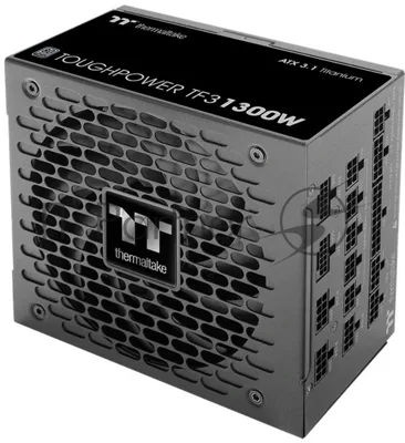 Блок питания Thermaltake Toughpower TF3 1300W, 1300Вт, 80+ Titanium, 140мм, модульный, черный