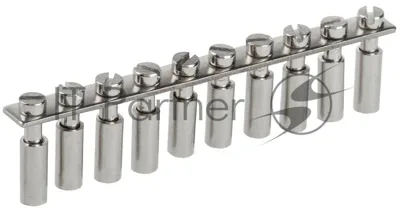 Перемычка центральная IEK для КВИ-4мм2 10PIN
