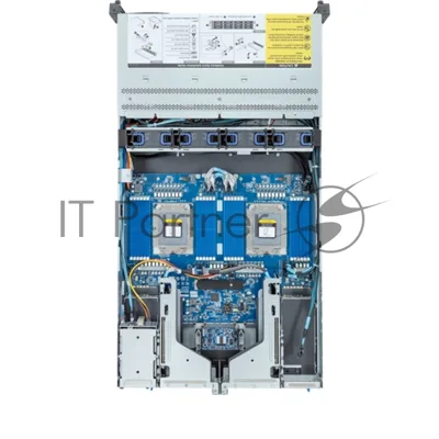 Серверная платформа Gigabyte Server Platform R283-Z91 Rev.3x/2U/2xAMD (9004/9005)/2xHS/24xDIMM/12xLFF SAS/SATA + 2xSFF SAS/SATA + 3xM.2 PCIe Gen3/2xGbE/2xOCP 3.0/6xFHHL/2x1600W/Rails
