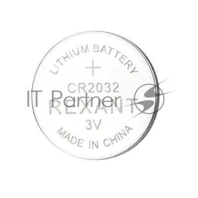 Батарейка литиевая Rexant CR2032 3В блистер 1 шт.