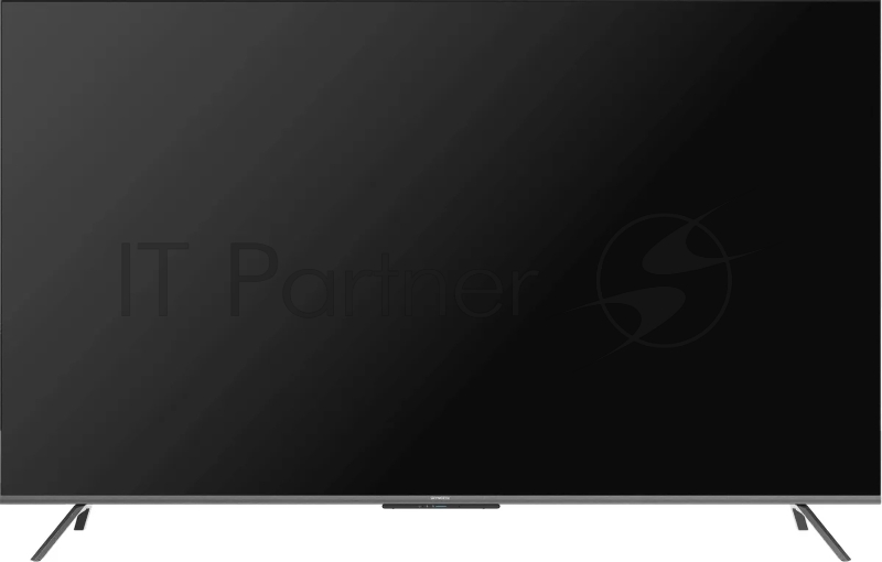 Телевизор Skyworth 65" 65Q66H черный/серебристый QLED 4K UHD 120Hz Smart TV Google TV 2GB/16GB