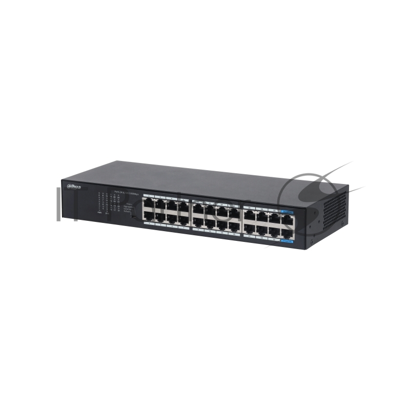 Коммутатор Dahua DH-S3024-24GT, 24×1 Гбит/с, неуправляемый