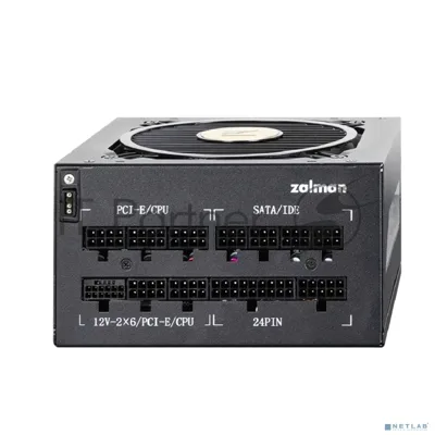 Блок питания ZALMAN TeraMax II VIEW 1200W, 1200Вт, 80+ Gold, 120мм, модульный, черный
