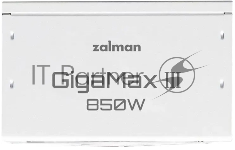 Блок питания Zalman GigaMax III 850W, 850Вт, 80+ Bronze, 120мм, модульный, белый