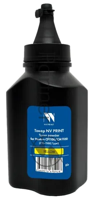 Тонер NVPrint для Pantum CP1100/CM1100 (CTL-1100) Type2 (80г) Yellow совместимый