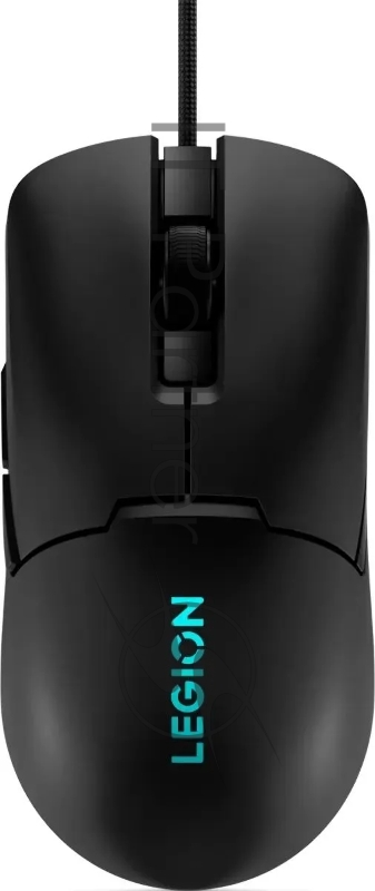 Мышь проводная Lenovo Legion M300s черный, 8000 dpi, USB, кнопки - 6