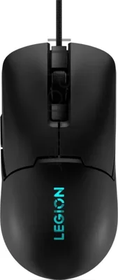 Мышь проводная Lenovo Legion M300s черный, 8000 dpi, USB, кнопки - 6