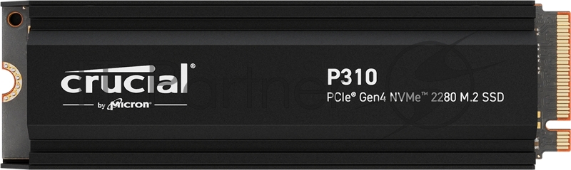 Накопитель SSD Crucial P310 1Tb PCIe Gen4 NVMe 2280 M.2 SSD with heatsink CT1000P310SSD5