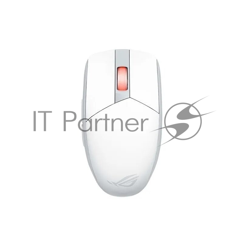 Мышь беспроводная ASUS ROG Strix Impact III белый, 36000 dpi, USB Type-A, радиоканал, Bluetooth, кнопки - 5