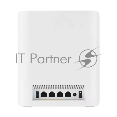 Маршрутизатор ASUS BT8(W-3-PK) 3 access point /802.11b/g/n/ac/ax/be, 688 + 8643Mbps, 2,4 + 6 gGz, white