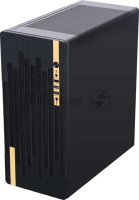 Компьютерный корпус Accord ACC-188R2 черный без БП ATX 4x120мм 1xUSB 2.0 1xUSB 3.0 1xUSB3.1 audio