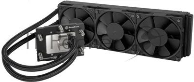 Система жидкостного охлаждения SilverStone XE360-SP5 черный, 360 мм, 3x120 мм, 600-2800 об/мин, 46 дБ, PWM, SP5, без подсветки