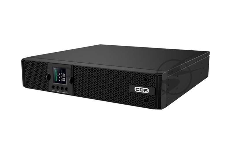 Источник бесперебойного питания CBR PLS-1KRT-8I-LCHERSC / 1000ВА / 900Вт / 8 x C13, HID-USB, RS232, EPO, SNMP slot