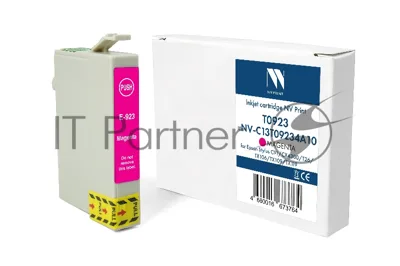 Картридж струйный NVPrint T0923 (NV-C13T09234A10) Magenta для Epson Stylus C91/CX4300/T26/TX106/TX109/TX119 (13.5 мл) совместимый