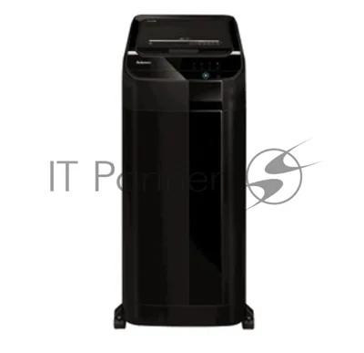 Шредер Fellowes AutoMax 450C черный с автоподачей (секр.P-4) фрагменты 450лист. 68лтр. скрепки скобы пл.карты CD