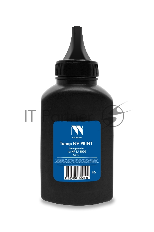 Тонер NVPrint 1005 для HP LJ 1005 (CB435A,CB436A,CE278X, CE285A,CE390A/X) Type3 (85г) совместимый