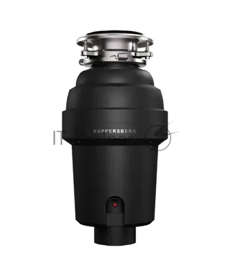 Измельчитель пищевых отходов Kuppersberg WS 550 B, High-Tech, мощность 550 Вт, 3400-3800 об/мин, защита от перегрева, авто выключение, DC мотор, шумоизоляция, уровень шума 70 дБ, черный