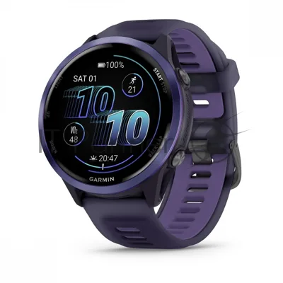 Умные часы Garmin Forerunner 570, 1.4" AMOLED, Wi-Fi, Bluetooth, NFC, 50м, фиолетовый