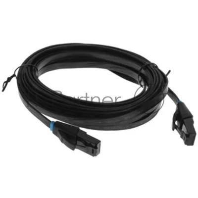 Патч-корд Vention прямой UTP cat.6a, RJ45 угол 90 - 15м. Черный