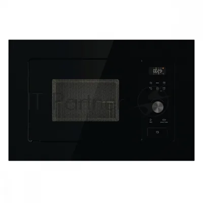 Встраиваемая микроволновая печь GORENJE BM201AG1BG черный, 20 л, 800 Вт, переключатели - сенсор, поворотный механизм