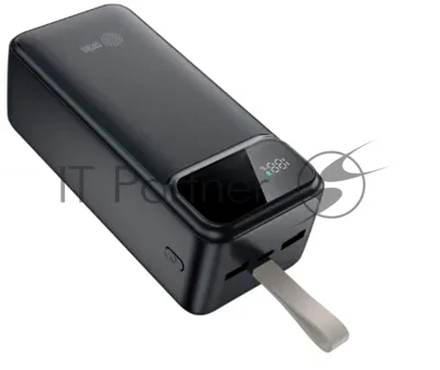 Портативный аккумулятор Cactus CS-PBFSND-40000 40000mAh 65W 3A черный