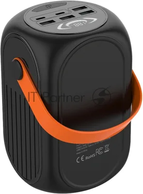 Портативный аккумулятор Cactus CS-PBFSUD-60000 60000mAh 80W 4.5A черный