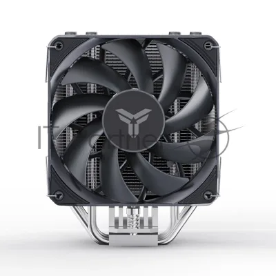 Кулер для процессора JONSBO PISA A4 (250W, 4-pin PWM, 153mm, Al/Cu, 4x6mm, 1x120mm, 81.27CFM, 36.8dBA, 1850RPM, S: 1851/1700/1200/115X/2011, AM4/AM5 Grey)