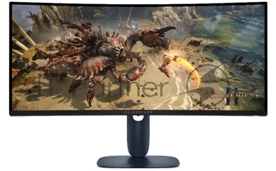 Монитор 34" Dell AW3425DWM VA 3440x1440, 180 Гц, 1 мс, 21:9, 400 кд/м², HDMI 2.1, DP 1.4, USB-C, 2xUSB 3.0, 3.5 Jack, HDR10, FreeSync Premium, изогнутый экран (1500R), черный