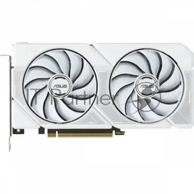 Видеокарта ASUS GeForce RTX 5060 TI DUAL WHITE OC, NVIDIA RTX 5060 Ti, 16 ГБ GDDR7, 128 бит, PCI-e 5.0, 1xHDMI, 3xDP, 2632 МГц