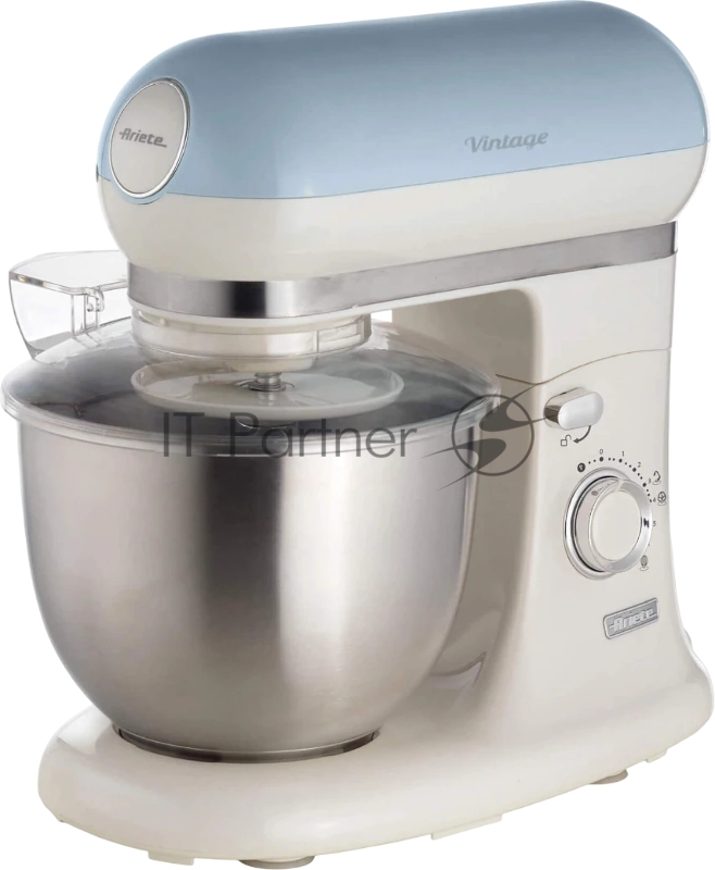 Миксер Ariete 00C158805AR0 Vintage голубой, стационарный, 2400 Вт, 5.5 л, 7 скоростей