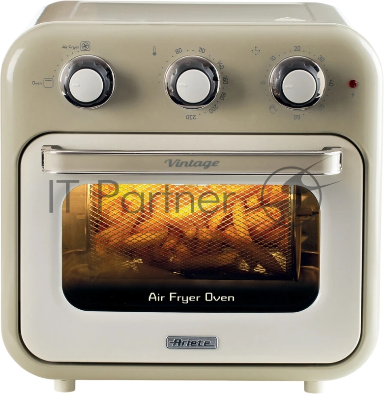 Аэрофритюрница-духовка Ariete 4632/03 бежевый, 1400 Вт, 16 л, 1.5 кг
