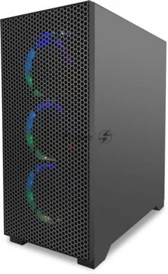 Компьютер IRU Tactio 520B6GP TWR Ryzen 5 7600 (3.7) 32Gb SSD 1Tb RTX 5060TI 8Gb FreeDOS GbitEth 750W черный (RUS) (2130961)
