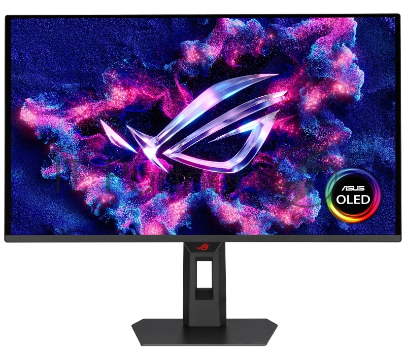 Монитор 26.5" Asus ROG Strix XG27AQDPG QD-OLED 2560x1440, 500 Гц, 0.03 мс, 16:9, 300 кд/м², DP 1.4, HDMI 2.1 x2, 3.5 Jack, USB Hub (3x USB 3.2), G-Sync Compatible, FreeSync, черный