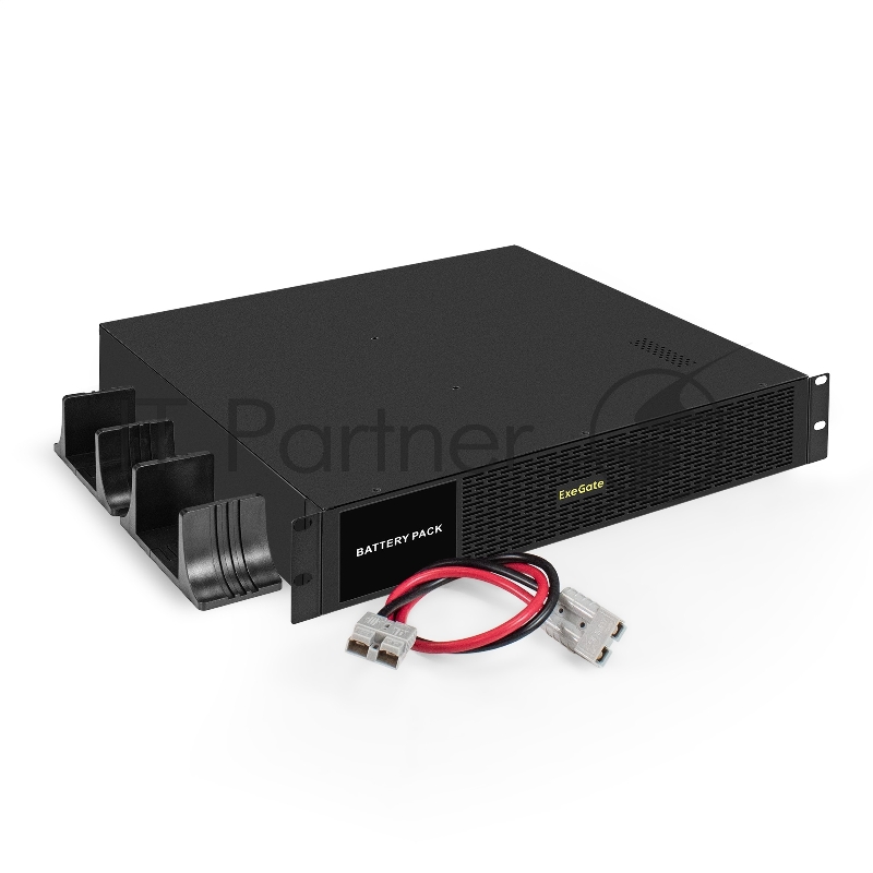 Батарейный блок ExeGate PowerExpert BX-2U3000.48V.8S9Ah для UHB-3000 (батареи 12V 9Ah - 8шт, Rackmount 2U/Tower, металлический корпус, черный)