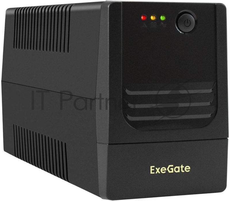 Источник бесперебойного питания ExeGate Power NB-650.LED.AVR.4C13.USB / 650 ВА / 390 Вт / 4 x IEC 320 C13