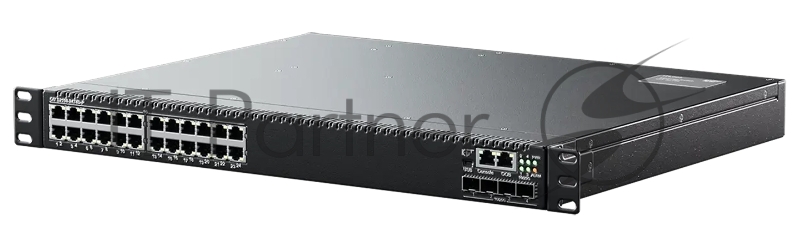 Коммутатор CIT S2158-24T4D-P-AC-FR, 24×1 Гбит/с, 4×25 Гбит/с SFP28