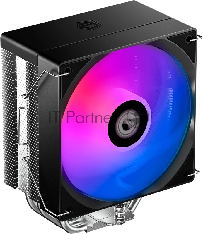 Кулер для процессора ID-COOLING SE-214-XT V2 LGA1851/1700/1200/115X/AM5/AM4 (16шт/кор, TDP 200W, PWM, 4 тепл.трубки прямого контакта, FAN 120мм, Random Spectrum Lighting) RET