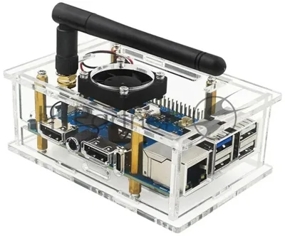 Компьютерный корпус ACD Orange Pi 5 pro Acrylic case