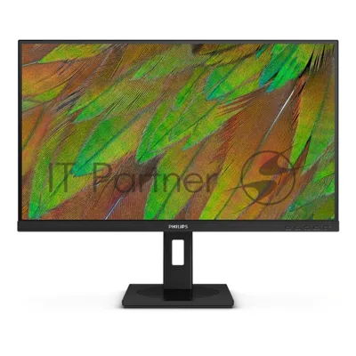 Монитор 27" Philips 27B1U3900/00 IPS 3840x2160, 60 Гц, 4 мс, 16:9, 350 кд/м², HDMI 2.0, DP 1.4, USB-C (90 Вт), USB Hub (3x USB 3.2), 3.5 Jack, Ethernet, HDR10, Adaptive-Sync, динамики (2x2 Вт), черный