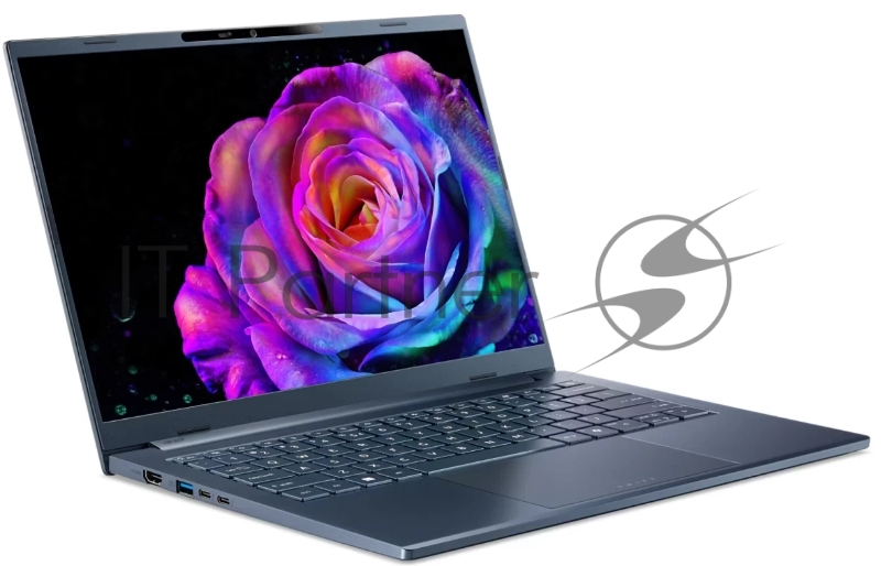 Ноутбук Acer Swift Go 14 AI SFG14-75-58NB Intel Core Ultra 5 226V/16Gb/SSD 1Tb/14"/OLED/WUXGA/1920x1200/60Hz/NoOS/Blue (NX.JNBCD.007)