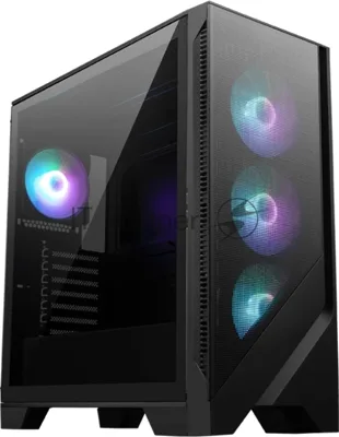 Компьютерный корпус MSI MAG FORGE 320R AIRFLOW, Global, 2xUSB 3.2 Gen 1, 4x120мм ARGb Fan, ESDARGb Control Board, Tempered