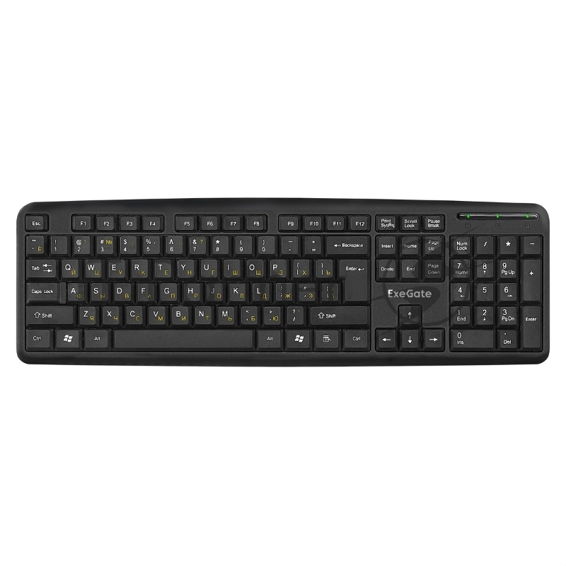 Клавиатура ExeGate Professional Standard LY-331S проводная, USB Type-A, чёрный