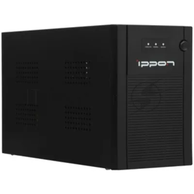 Источник бесперебойного питания Ippon Back Basic 1050S New Euro / 1050 ВА / 600 Вт / 3 x CEE 7 (евророзетка)