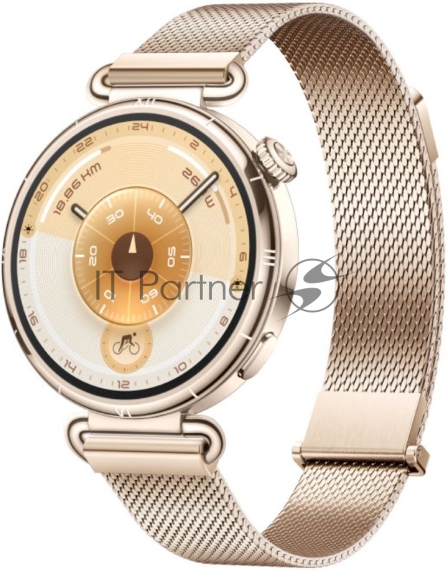 Умные часы HUAWEI Watch GT 6 KSU-B19, 1.32" AMOLED, 4G, Wi‑Fi, Bluetooth, NFC, 5 ATM/IP69, золотой