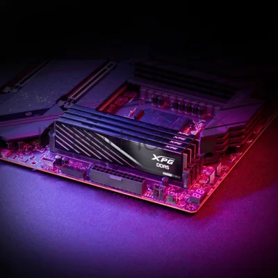 Оперативная память ADATA XPG Lancer Blade, DDR5, 16GB (2x8GB), 5600 MHz, CL46, ECC, с радиатором, черный