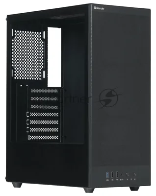 Компьютерный корпус Defender RaptorX черный, ATX, USB3.0, w/o fans